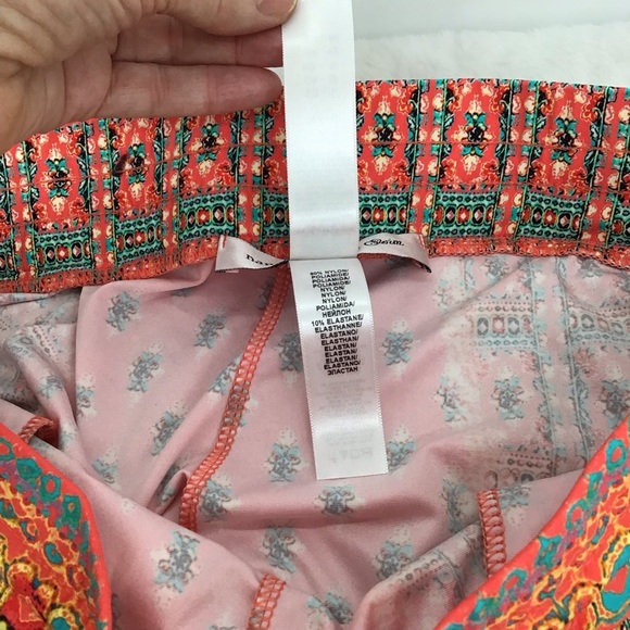 Nanette Lepore Swim NWT 2-Piece Set Cover Tunic & Pants Multicolored Size Large - Picture 11 of 13